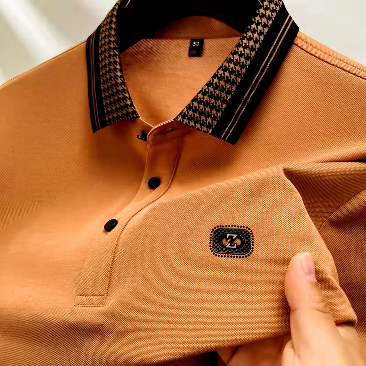 Super Premium Cotton Half Sleeve Polo Shirt For Men